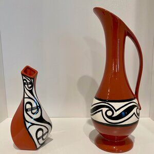 Ukrainian pitcher and vase ceramic